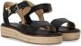 Michael Kors Zwarte Plateau Sandaal met Gouden Detail Black Dames - Thumbnail 2