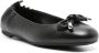 Michael Kors Zwarte Astra Ballerina Leren Schoenen Black Dames - Thumbnail 10