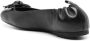 Michael Kors Zwarte Astra Ballerina Leren Schoenen Black Dames - Thumbnail 11