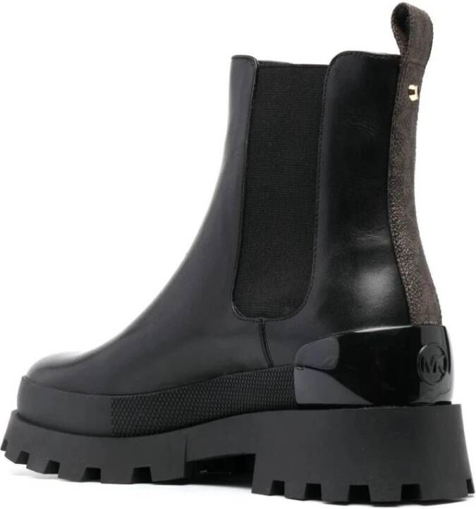 Michael Kors Zwarte Rowan Bootie Enkellaarzen Black Dames