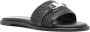 Michael Kors Zwarte Slide Slippers voor Vrouwen Black Dames - Thumbnail 2