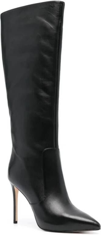 Michael Kors Rue Leather Knee Boot Black Dames
