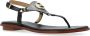 Michael Kors Zwarte String Sandalen voor Vrouwen Black Dames - Thumbnail 4