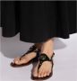 Michael Kors Zwarte String Sandalen voor Vrouwen Black Dames - Thumbnail 8