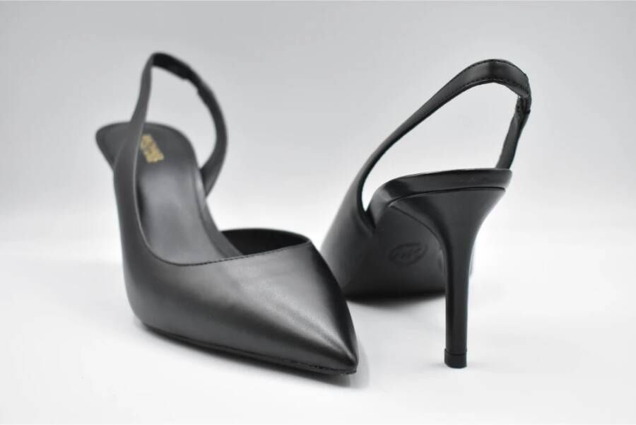 Michael Kors Zwarte Veterschoenen Elegante Stijl