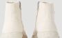 Mihara Yasuhiro Avant-Garde Canvas Laarzen Beige Heren - Thumbnail 4