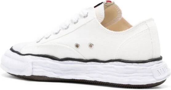 Mihara Yasuhiro Canvas Sneakers met Chunky Rubberen Zool