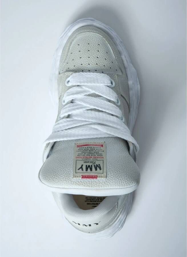 Mihara Yasuhiro Chunky Sole Leren Lage Sneakers