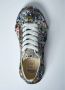 Mihara Yasuhiro Leren sneakers met verfspatten - Thumbnail 2