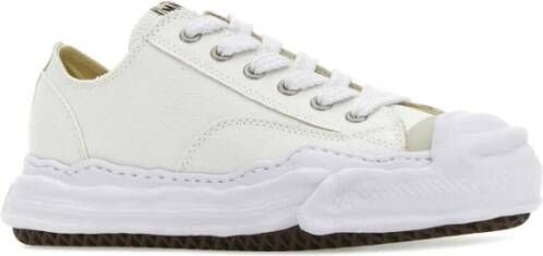 Mihara Yasuhiro Stijlvolle witte canvas sneakers White Heren