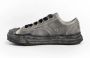 Mihara Yasuhiro Leren Sneakers met Rubberen Zool White Heren - Thumbnail 5