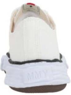 Mihara Yasuhiro Witte Canvas Low-Top Sneakers White Dames