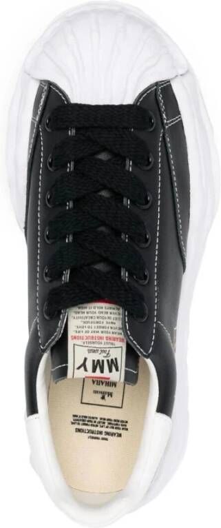 Mihara Yasuhiro Zwarte Lage Sneakers Black Heren