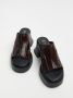 Miista Bruine leren sandalen met open neus - Thumbnail 2