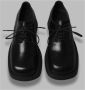Miista Zwarte platte schoenen Althea Brogues - Thumbnail 2