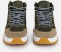 Mikakus Barcelona Bosgroene Mid Top Sneakers Multicolor Unisex - Thumbnail 3