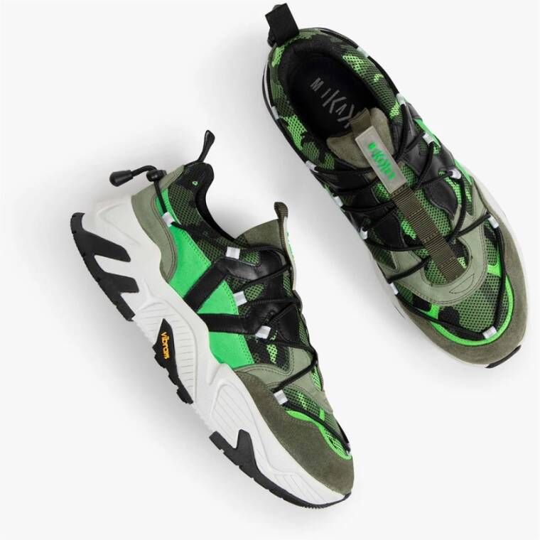 Mikakus Barcelona Cactus New Boom Sneakers Multicolor Heren