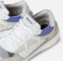 Mikakus Barcelona Blauwe Accent Mesh Sneakers Blue Heren - Thumbnail 2