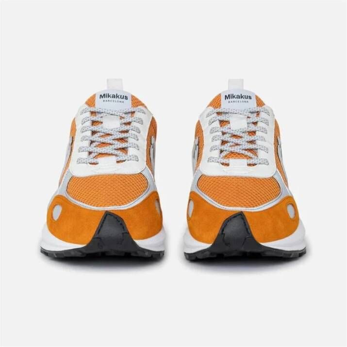 Mikakus Barcelona Oranje en Grijs Cross Calima Sneakers Orange Heren