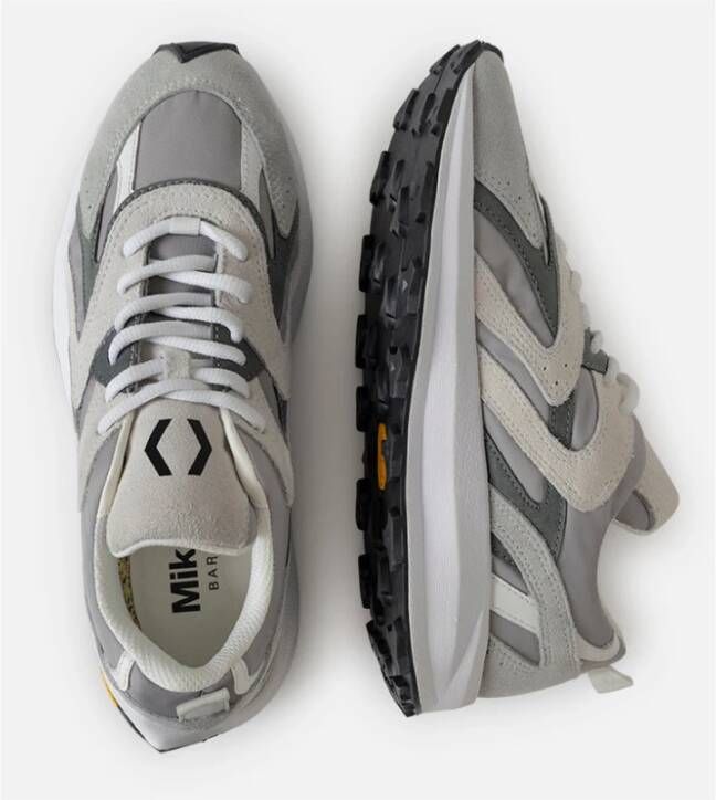 Mikakus Barcelona Retro Cement Sneakers Gray Unisex