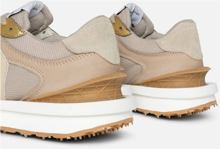 Mikakus Barcelona Sand Gold Sneakers