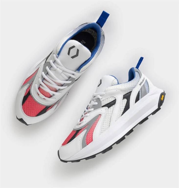 Mikakus Barcelona Retro Vibram Sneakers Y2K Sunset Multicolor Unisex
