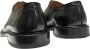 Mille885 Leren veterschoenen met rubberen zool Black Heren - Thumbnail 2