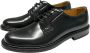 Mille885 Leren veterschoenen met rubberen zool Black Heren - Thumbnail 3