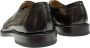 Mille885 Leren veterschoenen met rubberen zool Brown Heren - Thumbnail 2
