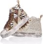 Mi era Gouden Animalier Platform Sneakers Glitter - Thumbnail 2