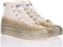 Mimanera Gouden Glitter Platform Sneakers Vrouwen Multicolor Dames - Thumbnail 2