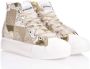Mimanera Gouden Platform Sneakers voor Vrouwen Multicolor Dames - Thumbnail 2