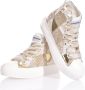 Mimanera Gouden Platform Sneakers voor Vrouwen Multicolor Dames - Thumbnail 3
