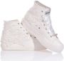 Mimanera Parel Versierde Witte Platform Sneakers White Dames - Thumbnail 4