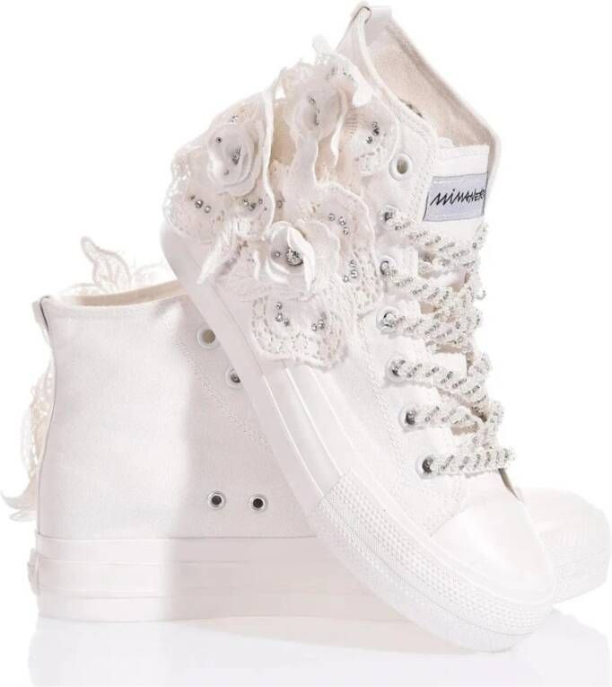 Mimanera Platform Witte Sneakers