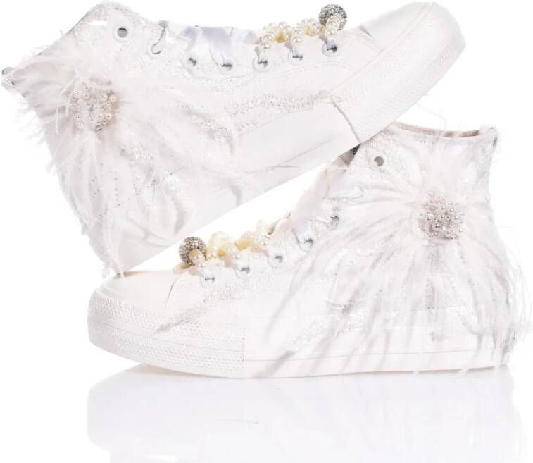 Mimanera Witte Sneakers voor Vrouwen White Dames