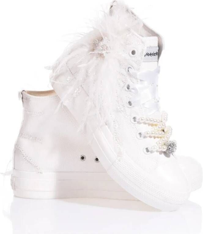 Mimanera Witte Sneakers voor Vrouwen White Dames