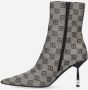 Misbhv Sasha enkellaarzen met hak Beige Dames - Thumbnail 9