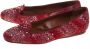 Missoni Pre-owned Fabric flats Red Dames - Thumbnail 3