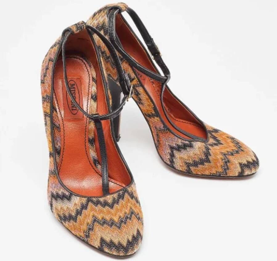 Missoni Pre-owned Fabric heels Multicolor Dames