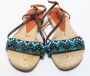 Missoni Pre-owned Fabric sandals Brown Dames - Thumbnail 3