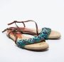 Missoni Pre-owned Fabric sandals Brown Dames - Thumbnail 4