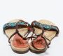 Missoni Pre-owned Fabric sandals Brown Dames - Thumbnail 5