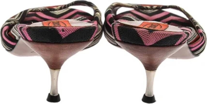 Missoni Pre-owned Fabric sandals Multicolor Dames