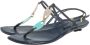 Missoni Pre-owned Leather sandals Blue Dames - Thumbnail 3