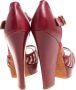 Missoni Pre-owned Leather sandals Red Dames - Thumbnail 4