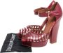 Missoni Pre-owned Leather sandals Red Dames - Thumbnail 7