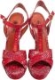 Missoni Pre-owned Leather sandals Red Dames - Thumbnail 2