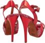 Missoni Pre-owned Leather sandals Red Dames - Thumbnail 4