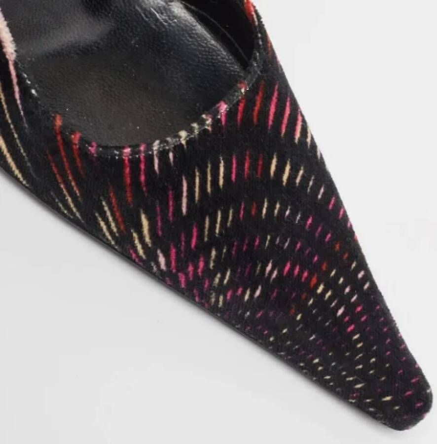 Missoni Pre-owned Velvet heels Multicolor Dames